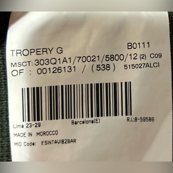 Men’s Burberry London Knit Harrington Jacket - Picture 9 of 10